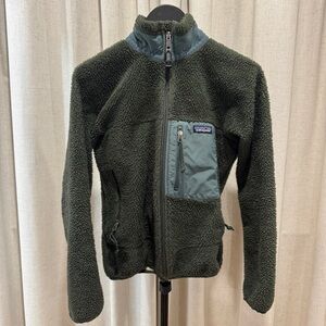 Patagonia Classic Retro-X Fleece Jacket Green Women’s XS (Fits S)